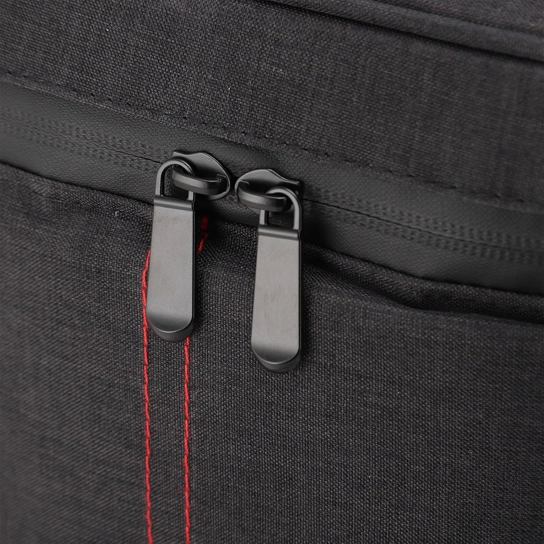 Secure dual wine bottle carrier with thermal insulation, ensuring your wine arrives perfectly chilled.
