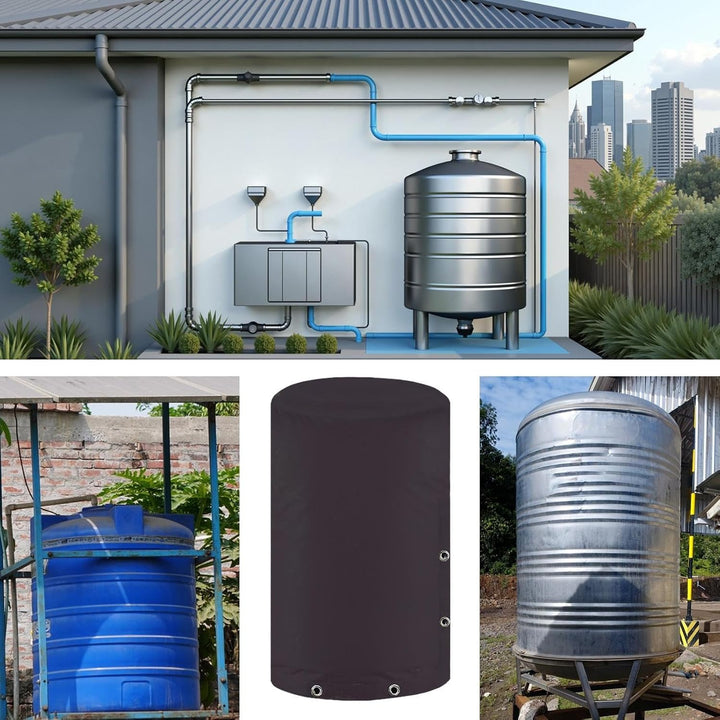 Outdoor well pump cover, Frosten, featuring thick insulation for superior freeze protection