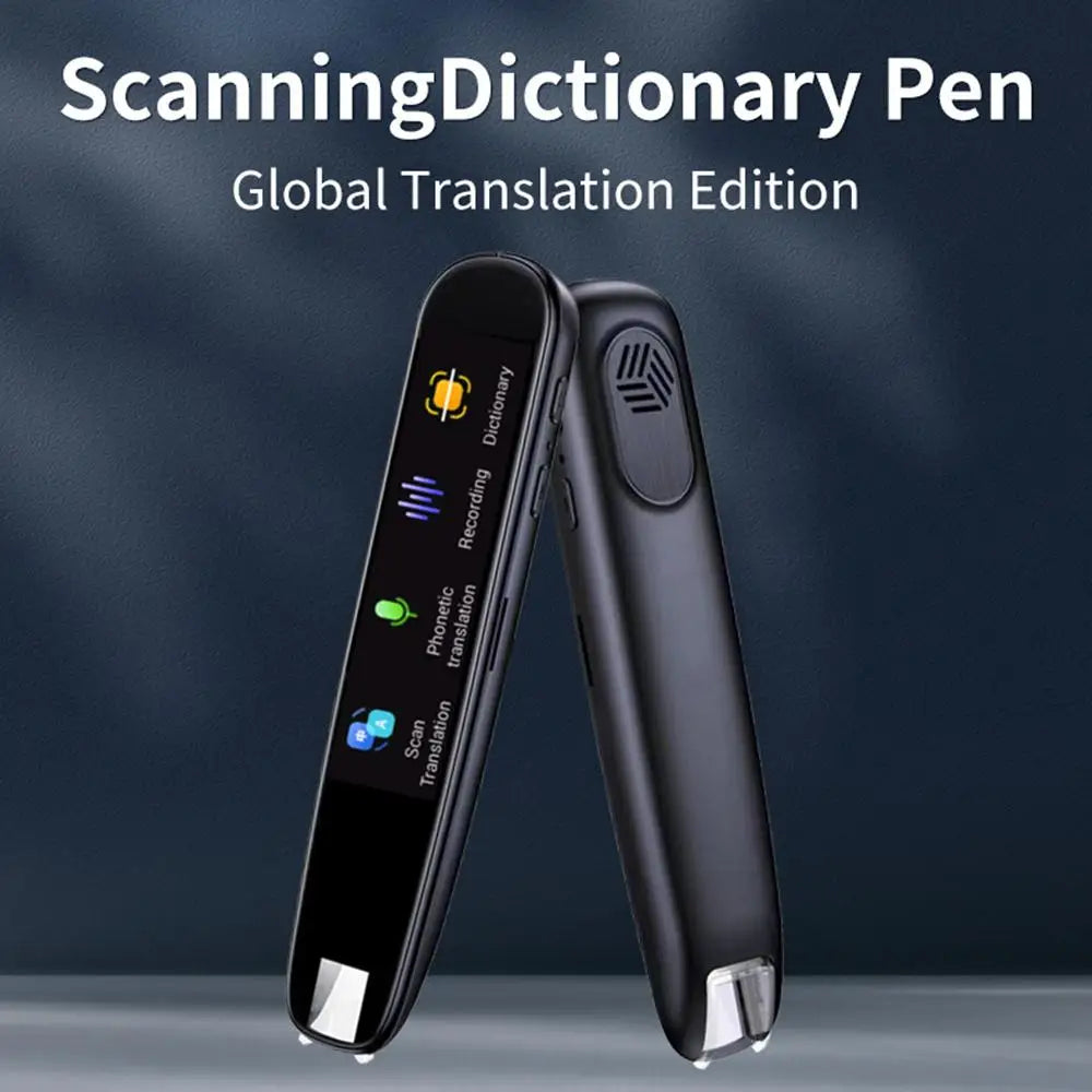 Offline scanning translator pen for students and travelers, featuring quick text recognition and voice output