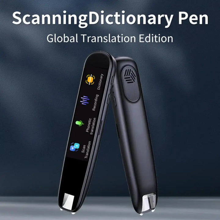 Offline scanning translator pen for students and travelers, featuring quick text recognition and voice output