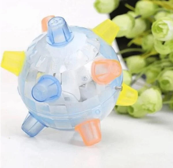 Exciting pet supply: interactive bouncing dog ball toy that activates play for all active dogs.