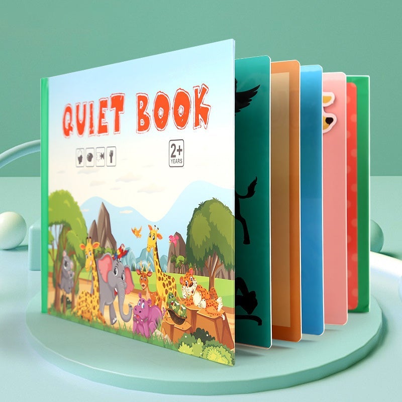 LearnJoy activity book: a hands-on learning toy for toddlers & preschoolers, promoting independent play.