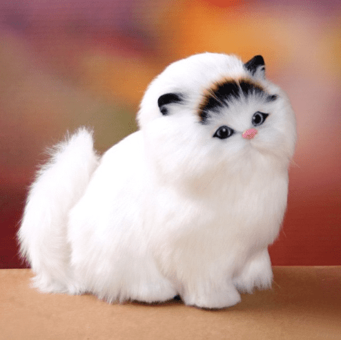 Interactive electric plush kitten, soft & enchanting, a purr-fect children's toy and gift for kids.