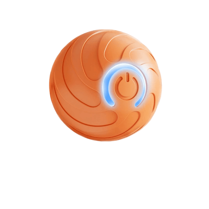 Interactive dog ball: rechargeable, automatic, TPR rubber for active play.