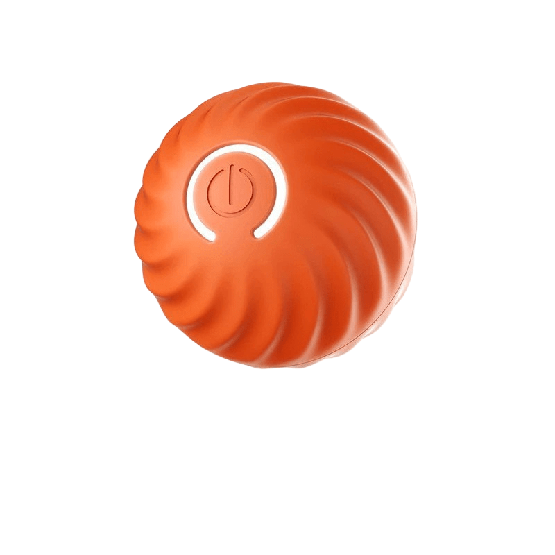 Pet's interactive dog ball. Rechargeable, automatic, and fun for active pups.