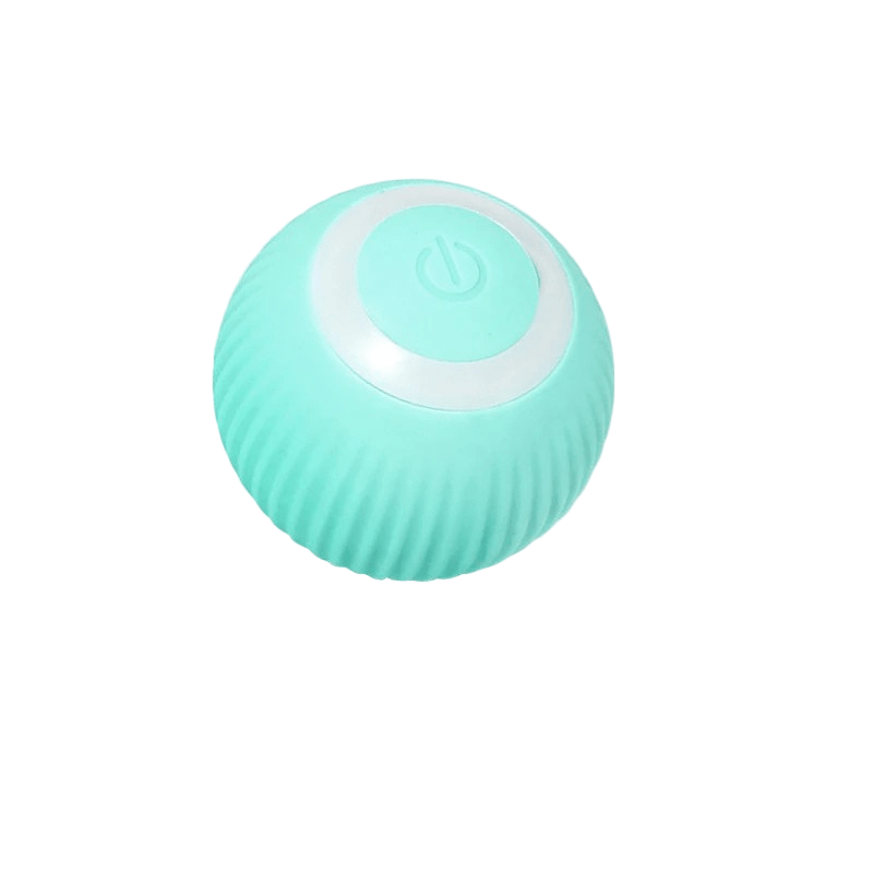 Durable TPR rubber interactive dog ball. Automatic pet toy for endless fun.