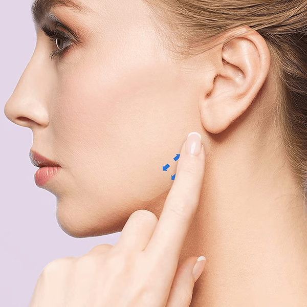 Invisible face lift tape for instant wrinkle reduction & skin firming. Discreet beauty solution for a youthful, sculpted look.