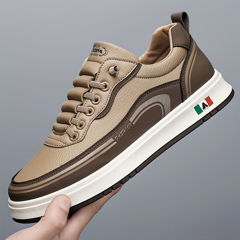Stylish Italian-crafted men's sneakers, blending casual footwear with durable everyday comfort.