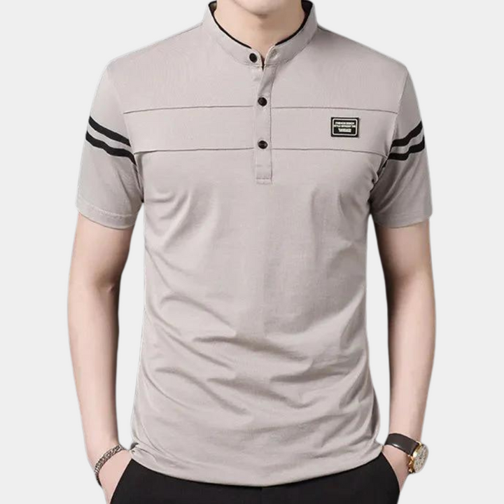 Modern men's smart casual shirt, ideal for versatile fashion and effortless everyday style.