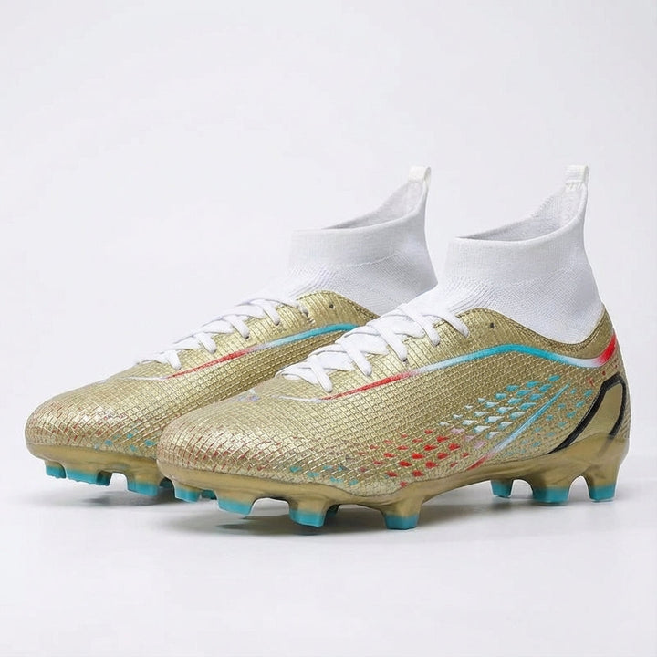 Side profile of Jorge high-cut athletic footwear, showcasing its sleek design and stability features