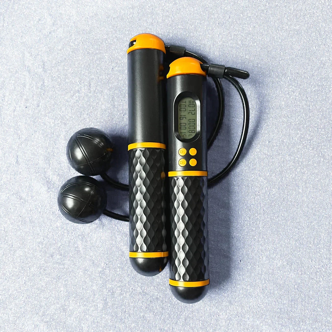JumpFlex cordless jump rope for quiet, joint-friendly cardio & fitness workouts anywhere. Portable home gym essential.