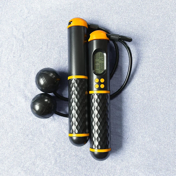 JumpFlex cordless jump rope for quiet, joint-friendly cardio & fitness workouts anywhere. Portable home gym essential.