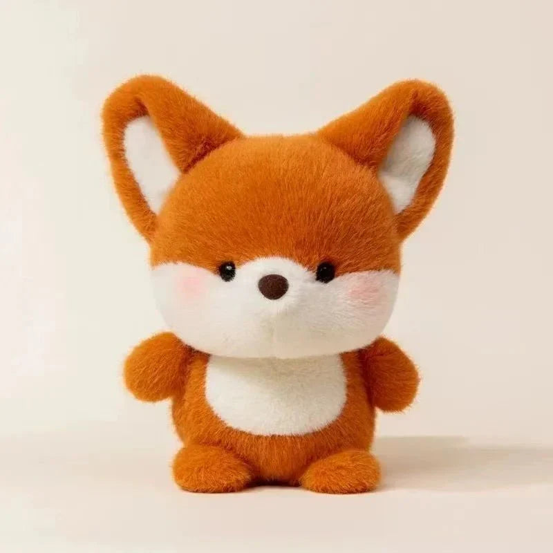 Kawaii soft animal plush doll, a delightful children's toy & perfect birthday gift.