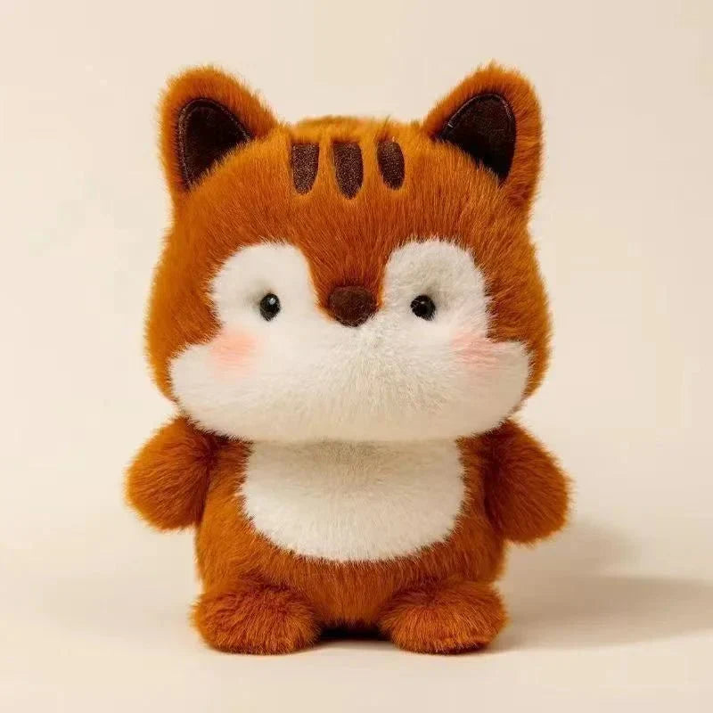 Soft kawaii animal plush doll, a fun cuddly toy for imaginative play & comfort.