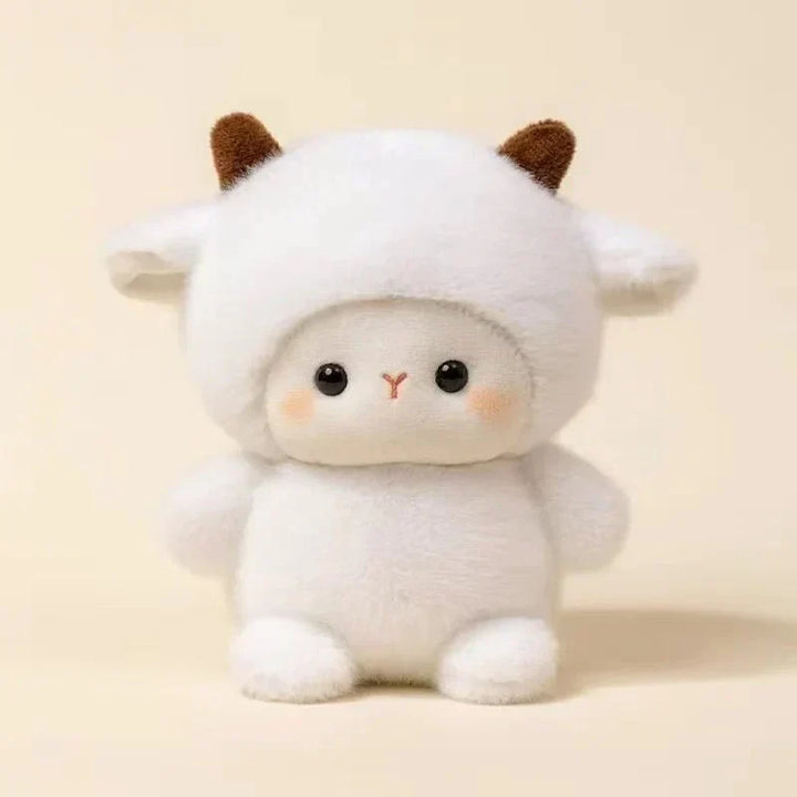 Sweet kawaii panda plush, super soft stuffed animal, perfect for nursery decor.
