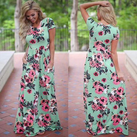 Close-up of the fabric texture of the Kendra lightweight women's summer dress, highlighting its quality.