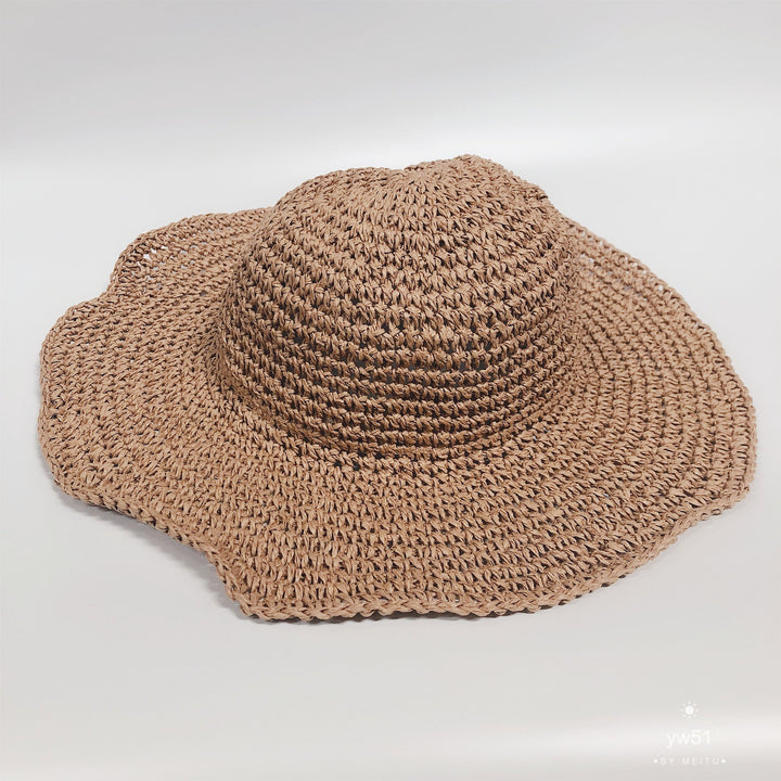 Debbie women's sun protection hat in khaki, perfect for summer beach days and travel
