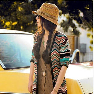 Khaki peppergrass summer hat for women, lightweight and stylish for beach or travel.