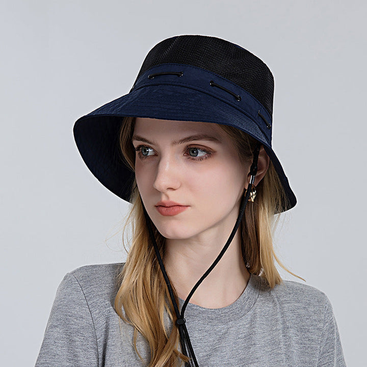 Beige women's sun hat, trendy & breathable, essential summer accessory for any occasion