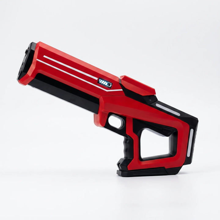 Rechargeable electronic water blaster, perfect kids' toy for summer pool parties & outdoor water fights.