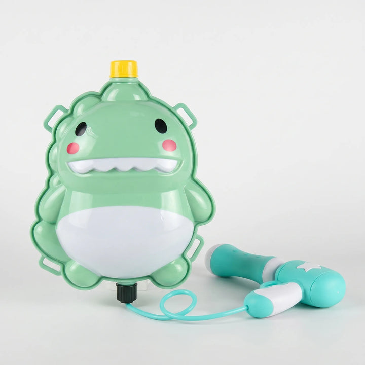 Large capacity backpack water gun for children, ensuring longer outdoor summer play at the beach or pool.