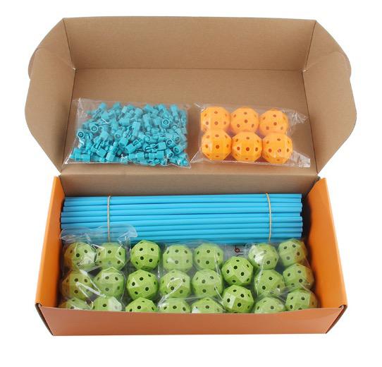 Children's Fort Building Kit for indoor/outdoor play, fostering creativity & family fun.
