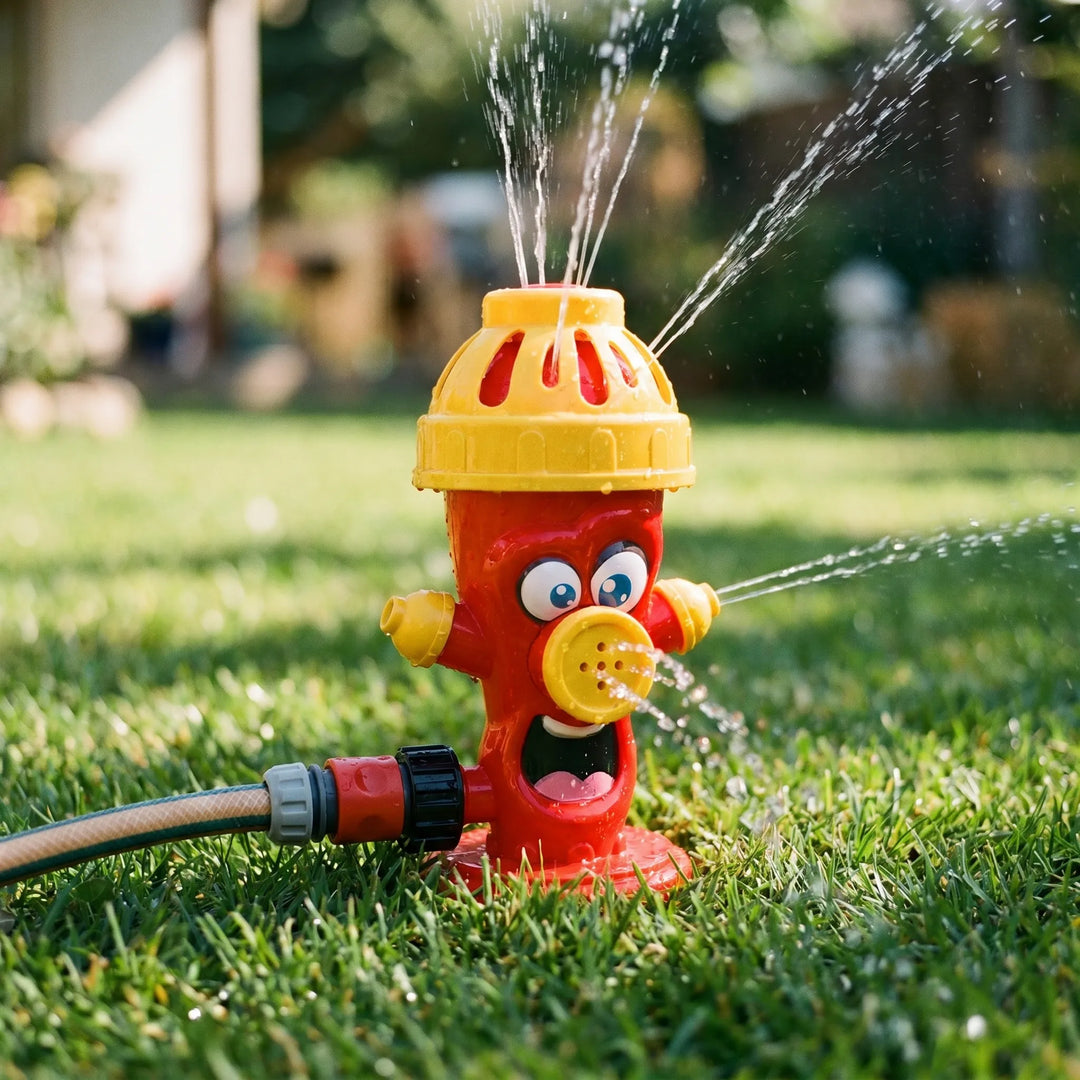 Kids' Dynamic Animal Garden Sprinkler Toy. Fun outdoor water play for children. Summer splash toy for lawn & garden.