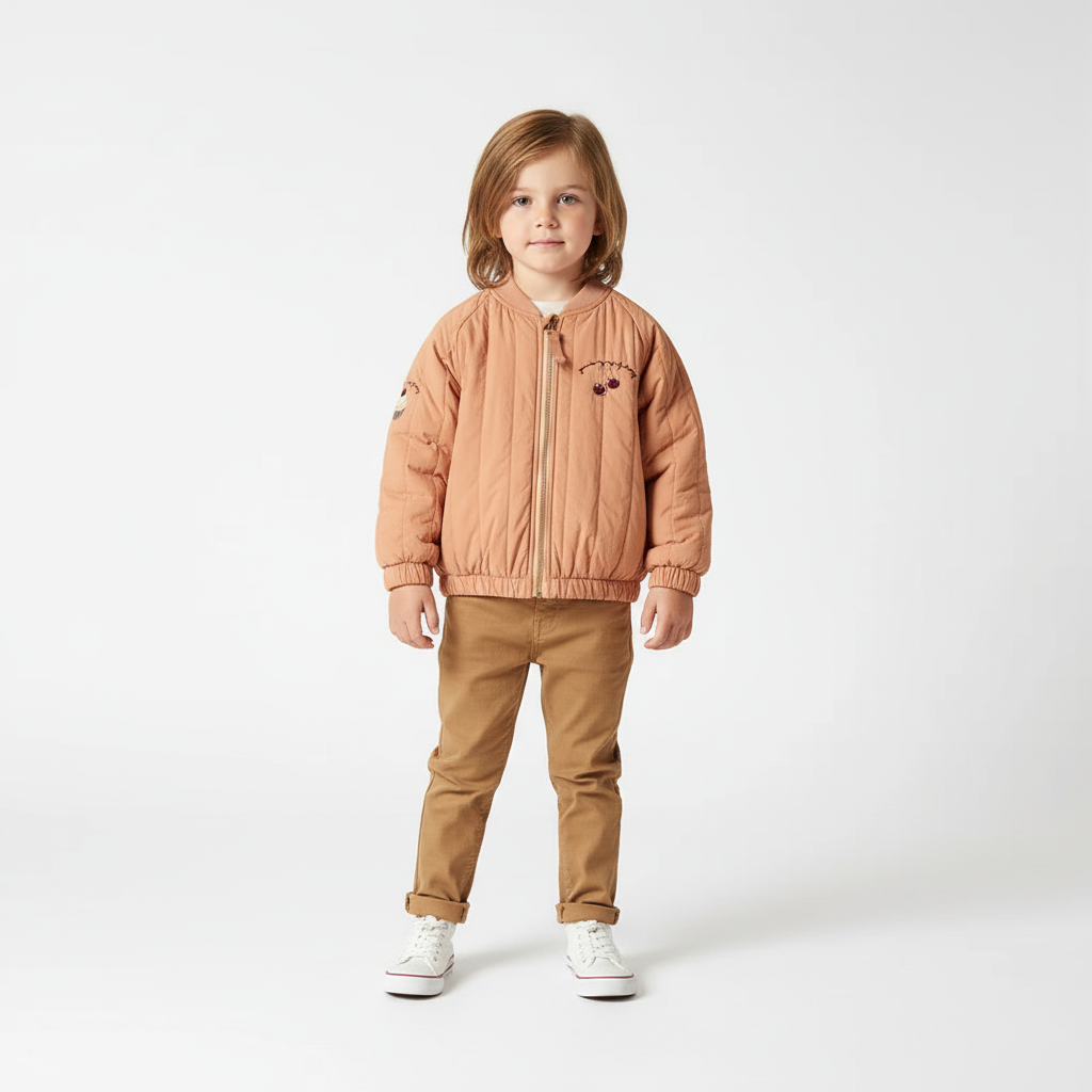 Kids' Finn jacket, warm cotton insulated outerwear, ideal for winter play