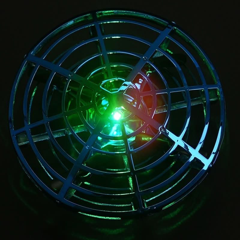 Dynamic hand controlled UFO flying drone toy for kids. USB rechargeable, perfect for interactive indoor/outdoor play.