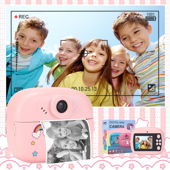 Creative kit accessories for Lymora instant print camera, encouraging childrens' artistry