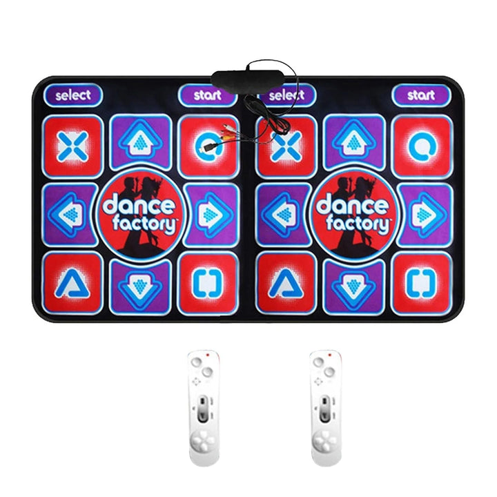 Fun kids' double dance mat toy, ideal for active play. Interactive music game provides hours of family entertainment.