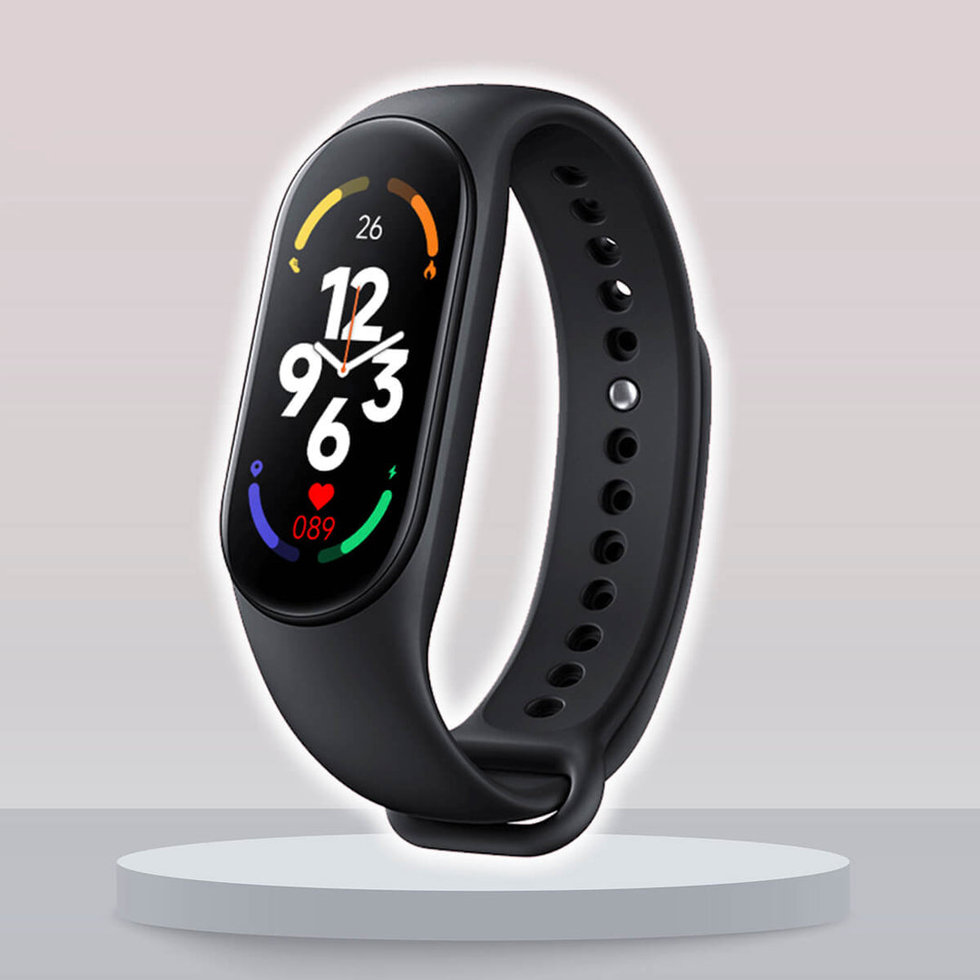 Children's smart watch with pedometer & heart rate monitor for daily activity tracking & health.
