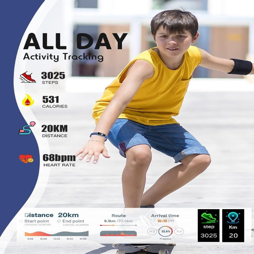 Durable kids' digital watch with soft silicone strap, designed for children's active lifestyle & comfort.