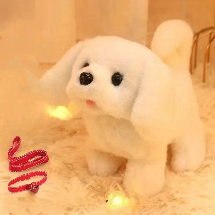 Educational robot dog toy, an interactive electronic pet that teaches kids responsibility & empathy.