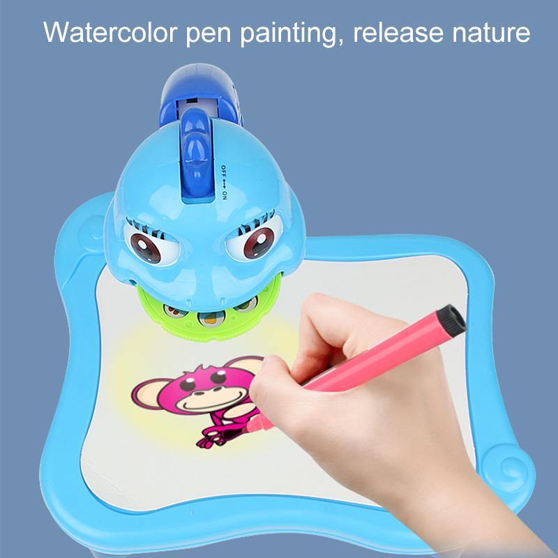 Inspire creativity with this kids' LED art projector & music. Great educational drawing toy for young artists.