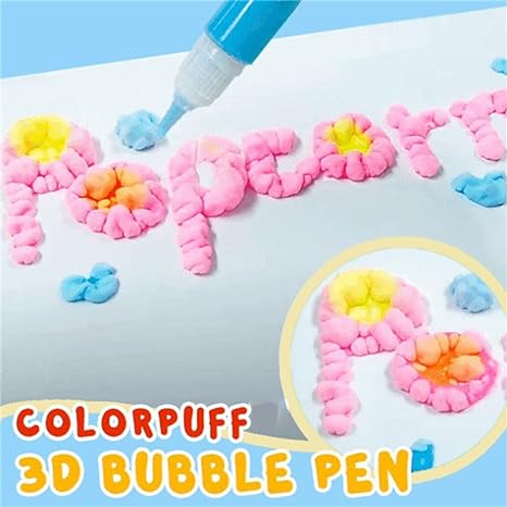 Pack of Kids' Magical 3D Art Pens showing multiple colors, ideal for school supplies & creative crafting.