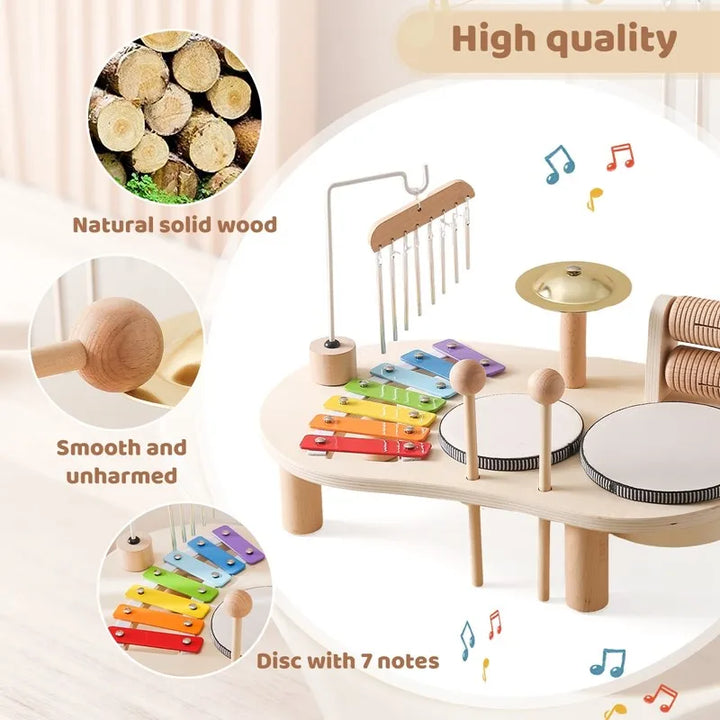 Perfect gift for kids: MelodyMaker Creative Music Station toy, encouraging fun activities, musicality, and imaginative play.
