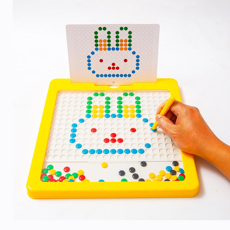 Kids' MiniMaster magnetic drawing board, perfect educational toy for toddlers & preschoolers to foster creative play.
