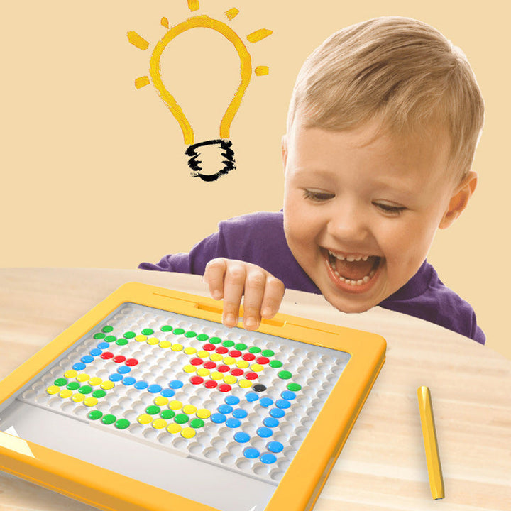 Preschool magnetic drawing board, MiniMaster brand. An engaging educational toy for creative minds & toddlers.