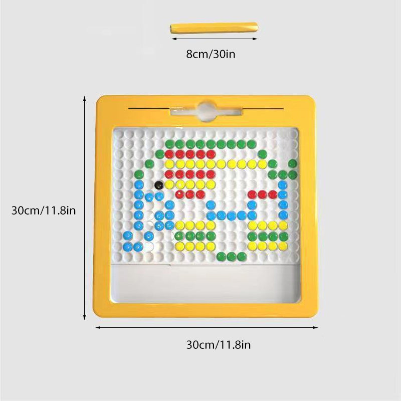 MiniMaster kids' magnetic drawing pad, an excellent preschool educational toy fostering creativity & learning fun.