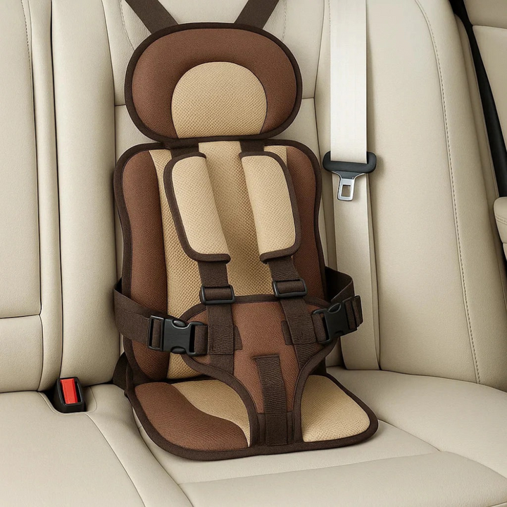 Universal portable car seat harness. Secure travel restraint for toddlers, ensuring kids' safety on any journey.