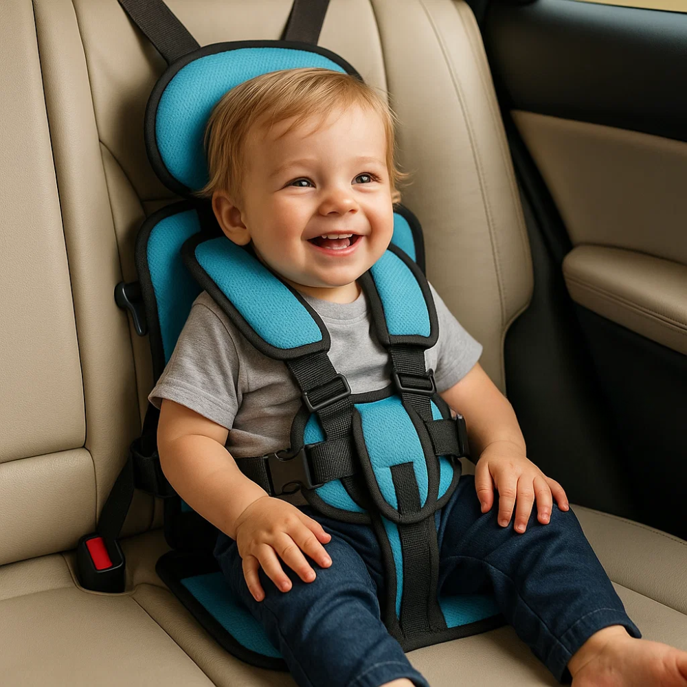 Essential auto accessory: kids' portable car seat harness. Secure & convenient travel restraint for busy parents.
