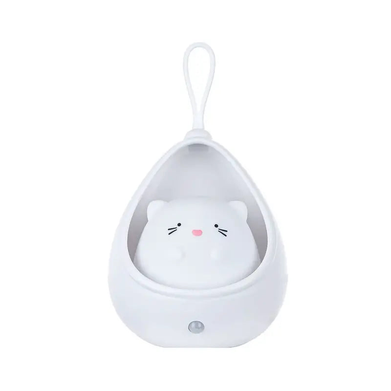 Durable rechargeable animal night light with motion sensor & soft LED, great for kids' sleep.