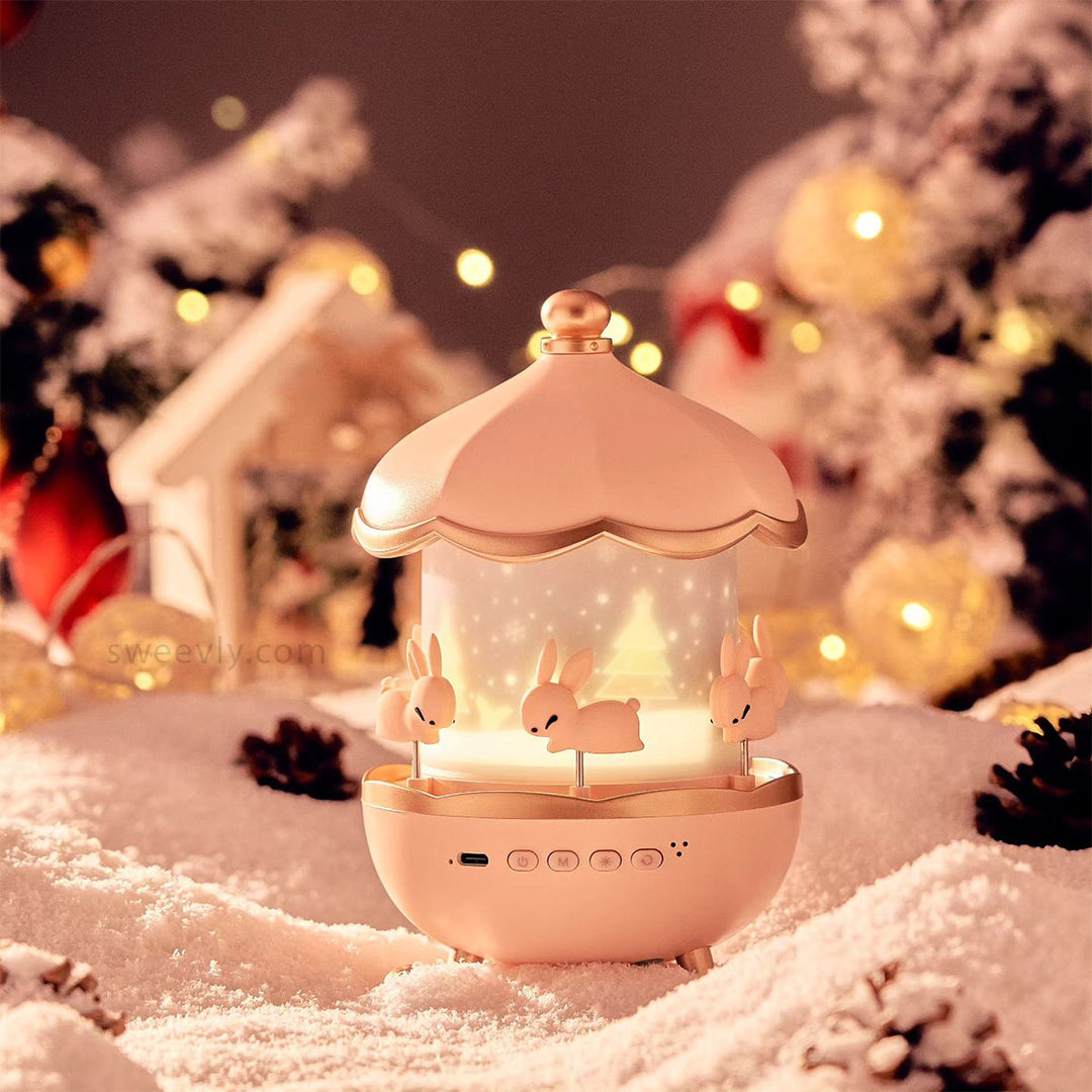 Kids' Rest & Dream Projector: soothing bedtime light for children's rooms & nurseries, aiding restful sleep.