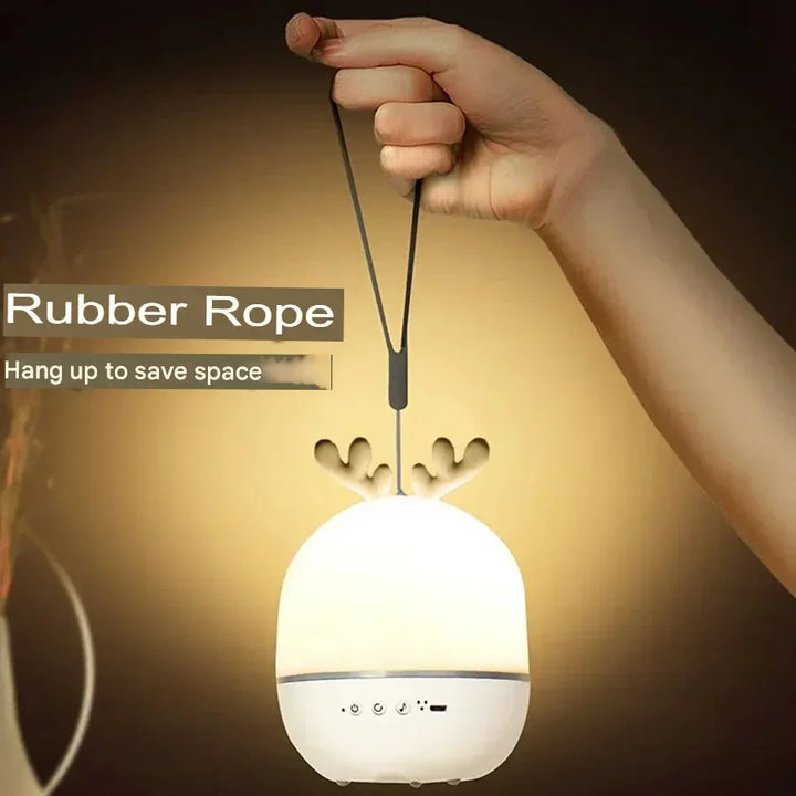 USB-powered rotating star projector, a delightful children's lamp and gift for kids' room.