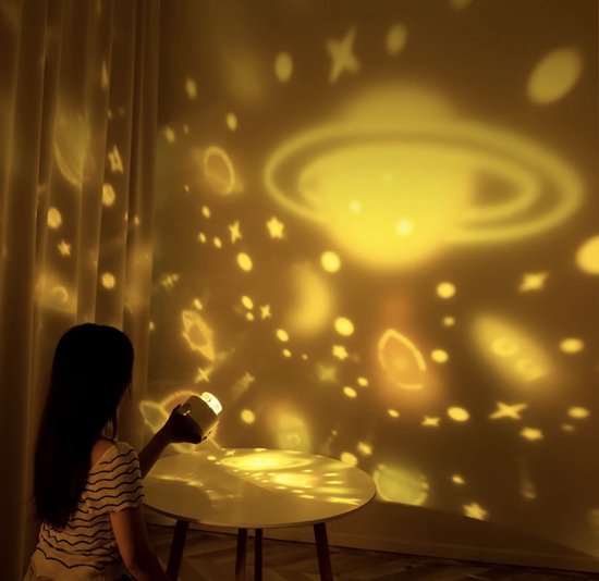 Adorable deer star projector, soothing light for kids' room, perfect sleep aid & gift, enchanting bedroom decor.