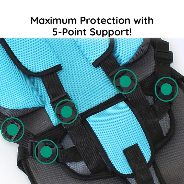 Ultimate safety car cushion seat for kids, designed for maximum child protection & easy use.