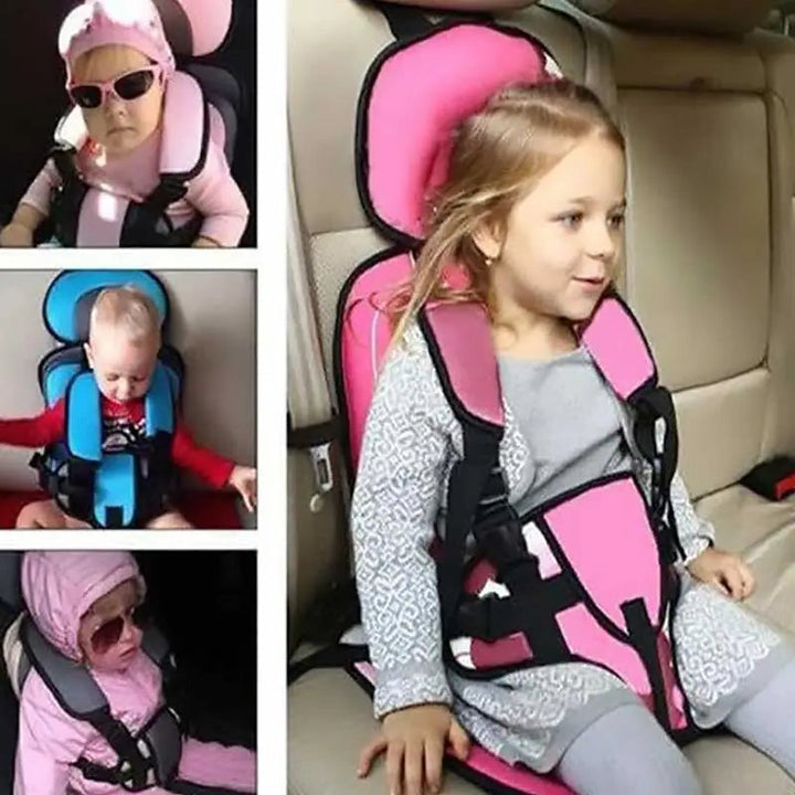 Kids' Ultimate Safety Car Cushion Seat - Easy Install, ensuring top child protection & comfort for youth.