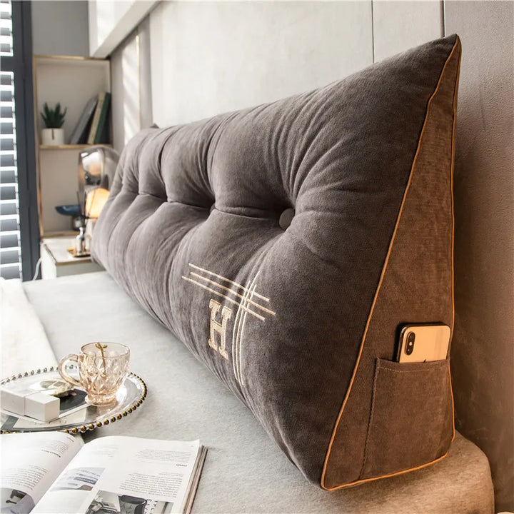 Plush comfort support cushion, a versatile home textile for enhanced relaxation and coziness