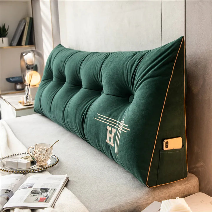Unisex comfort pillow in a large size, perfect for adding support and style to home decor